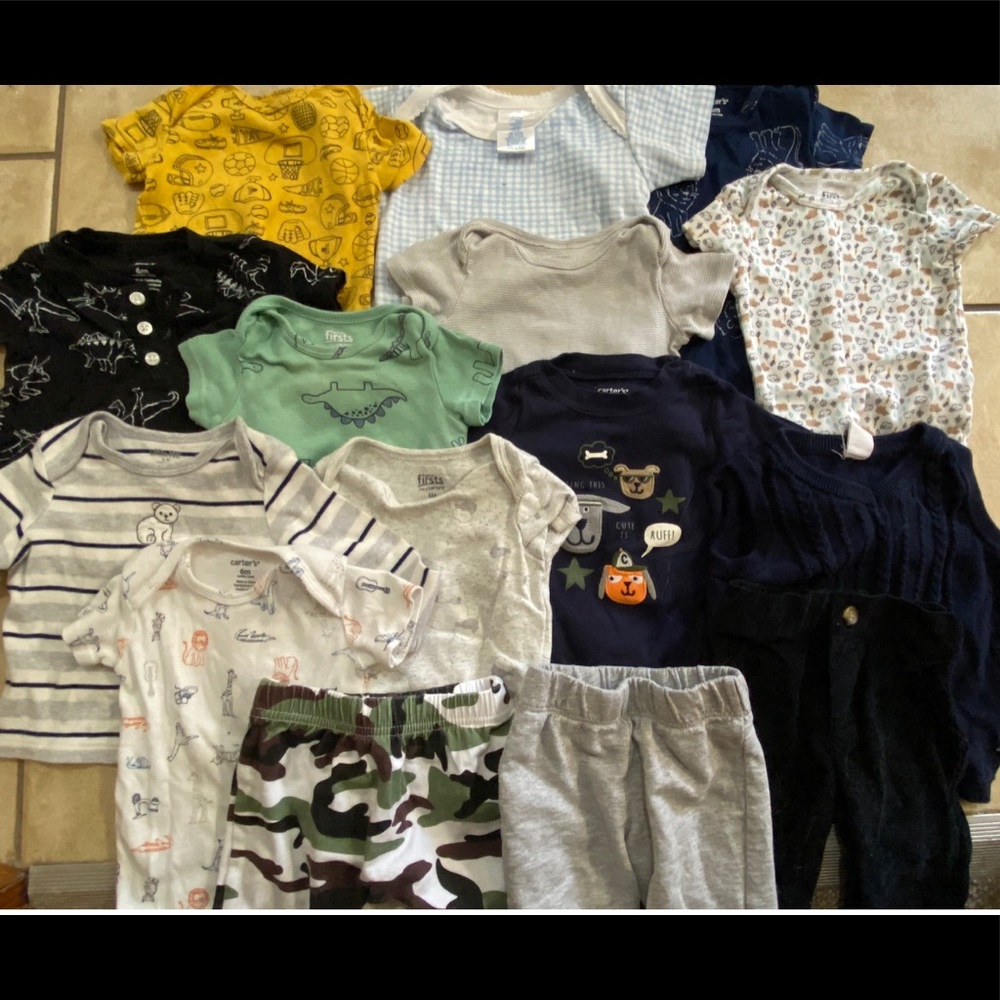 Baby boy clothing bundle 6 months